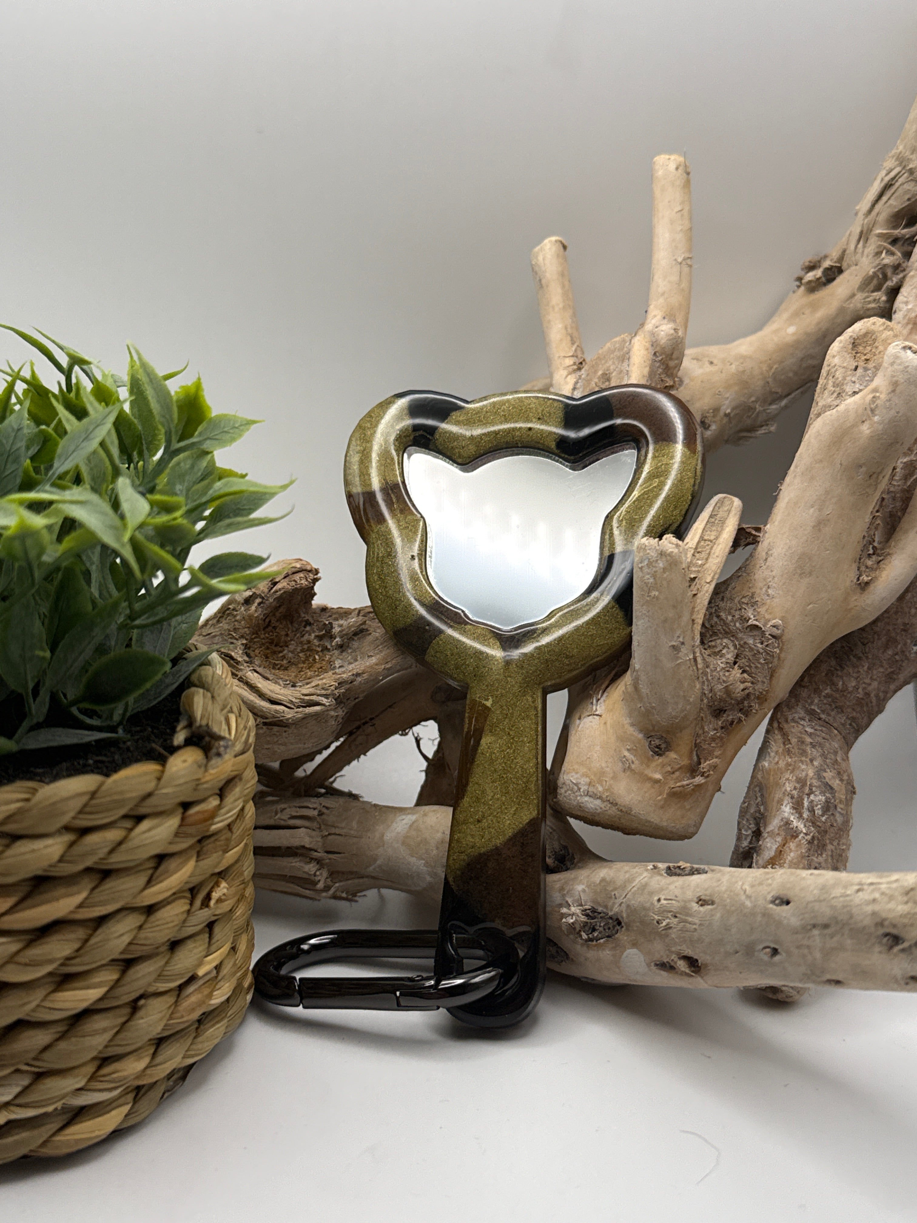 Cat Bag Charm Mirror