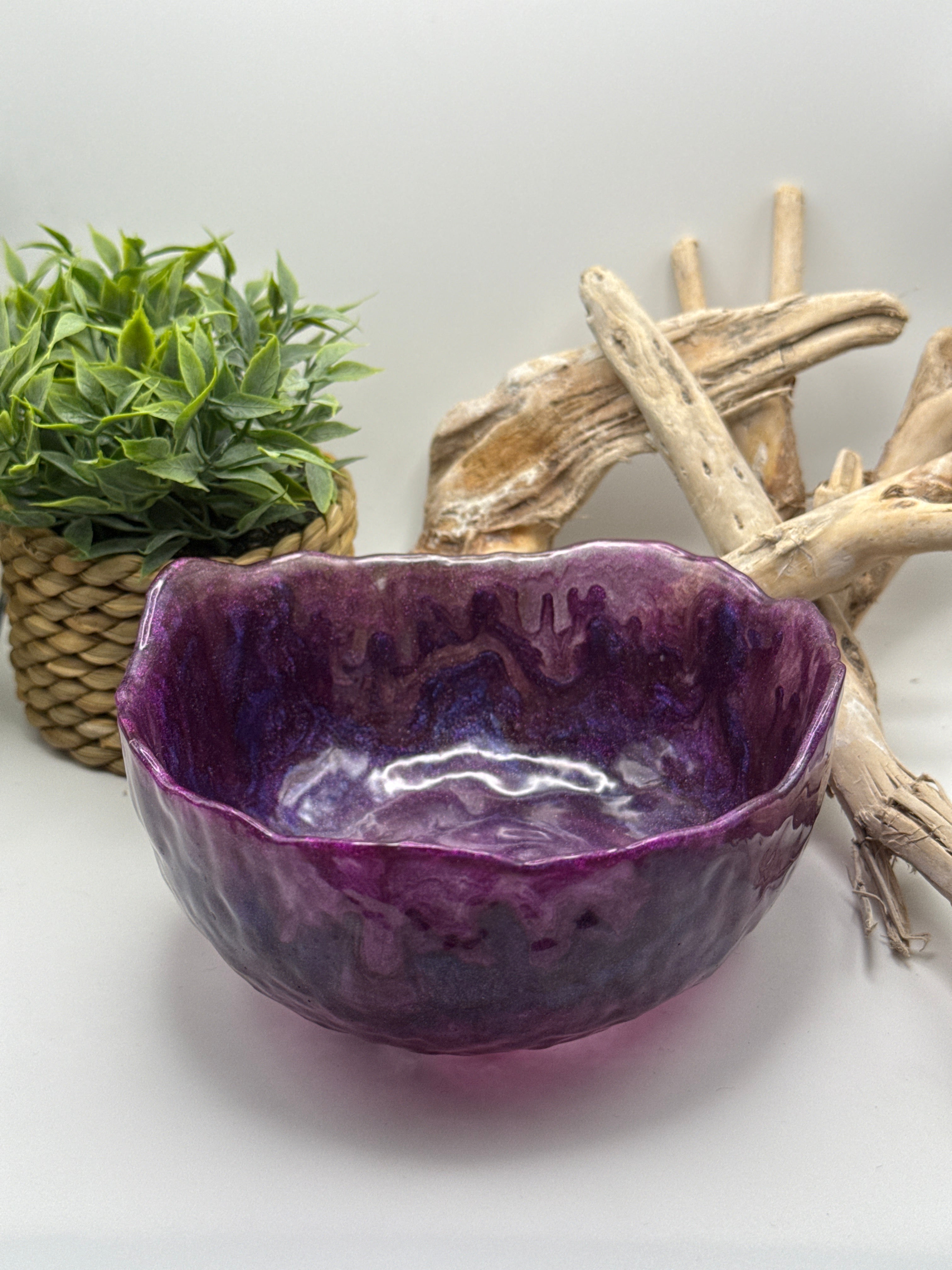 Purple Moon Crater Bowl