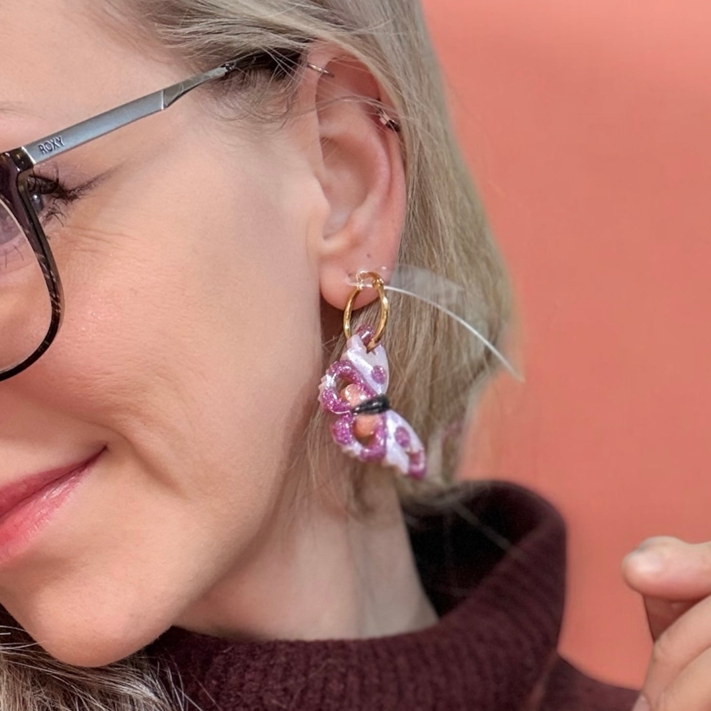 Butterfly earrings