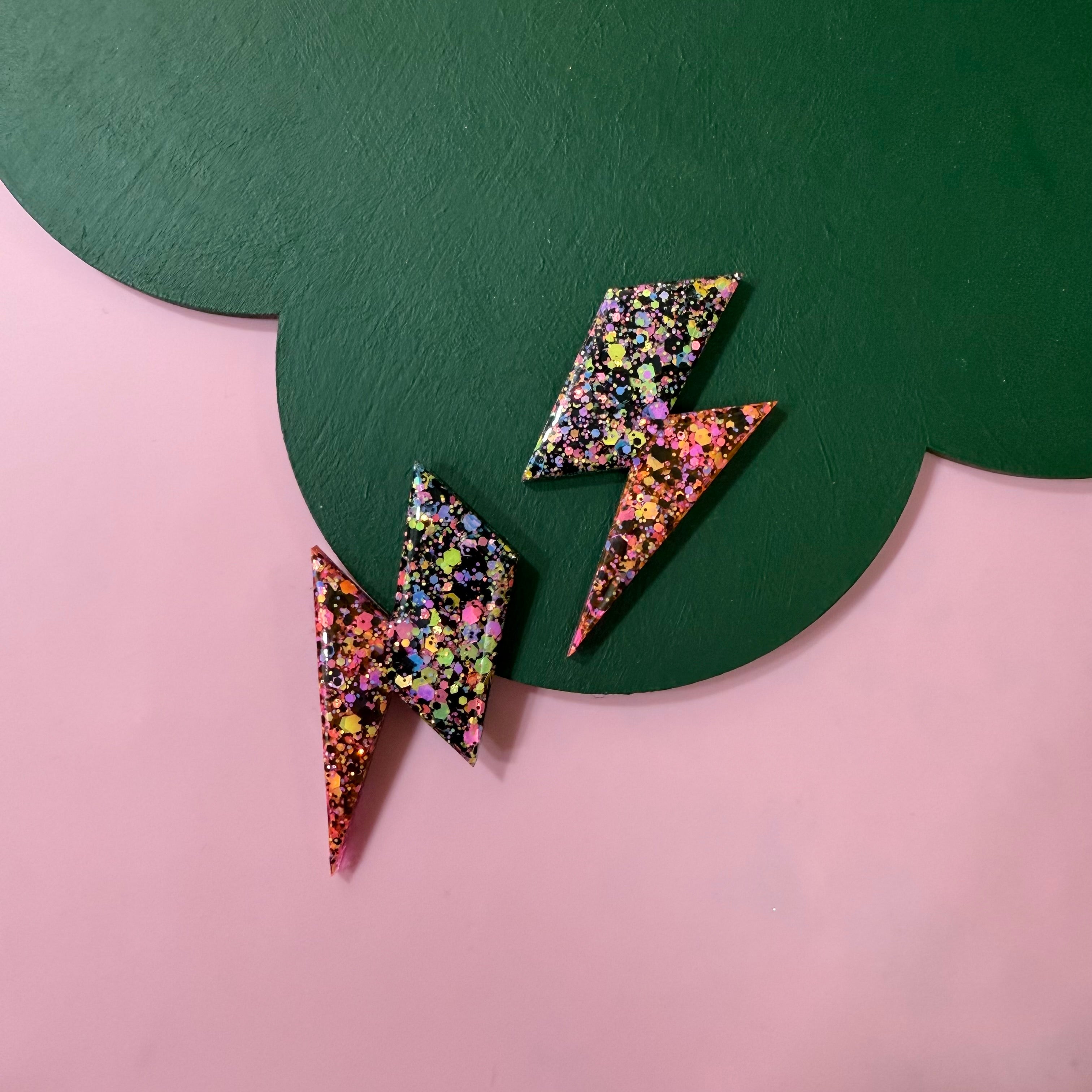Lightning Bolt Earrings (Large)