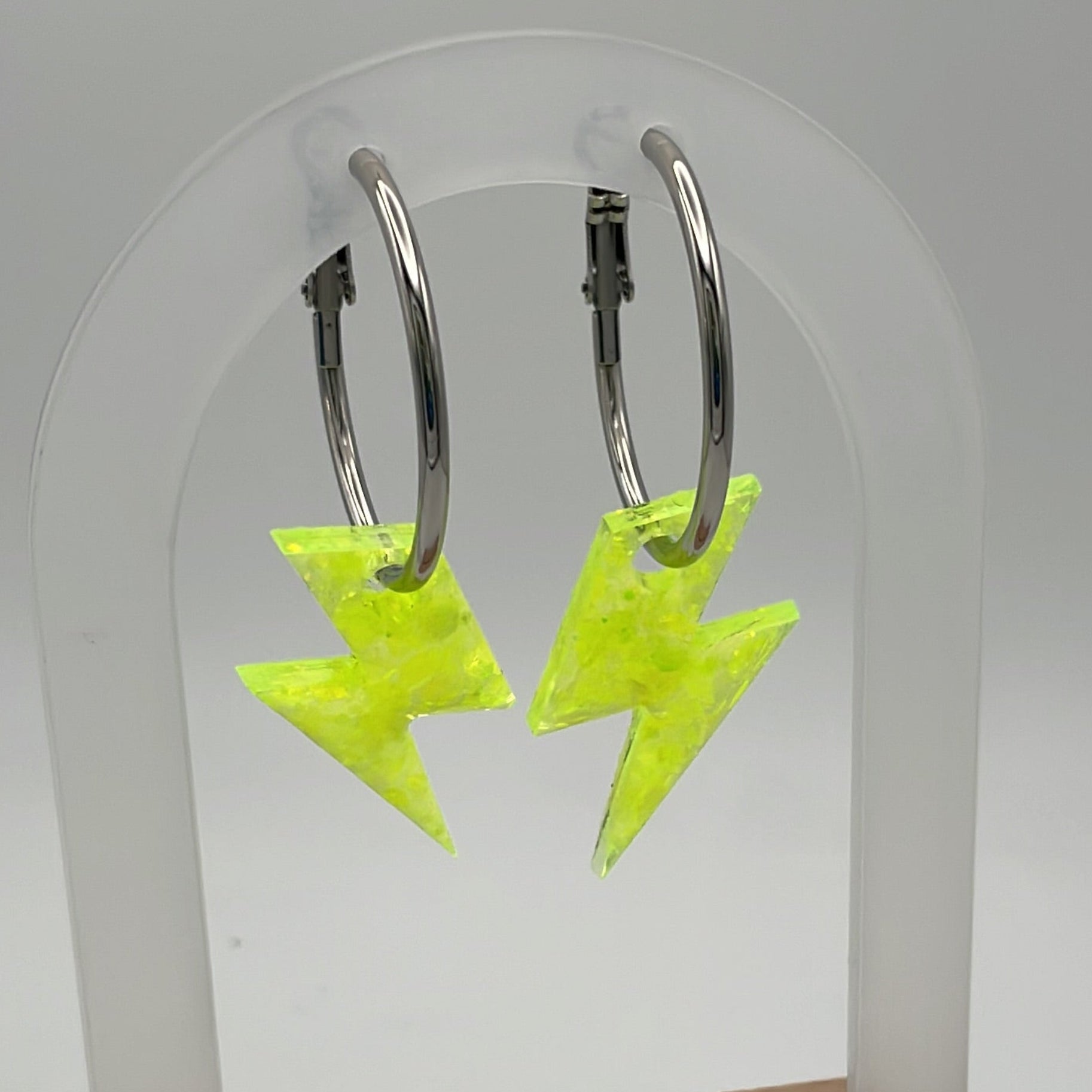 Lightning Bolt Earrings (Medium)