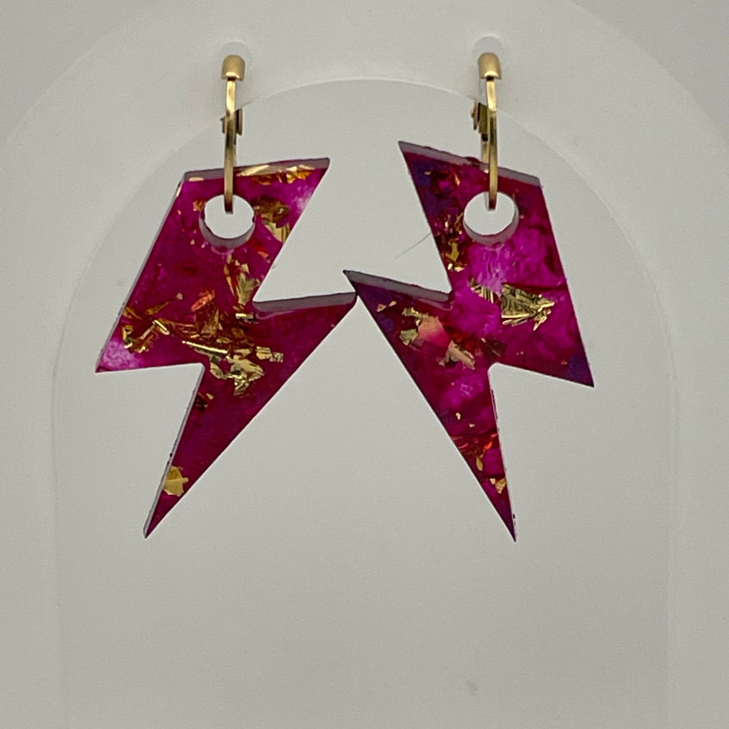 Lightning Bolt Earrings (Medium)