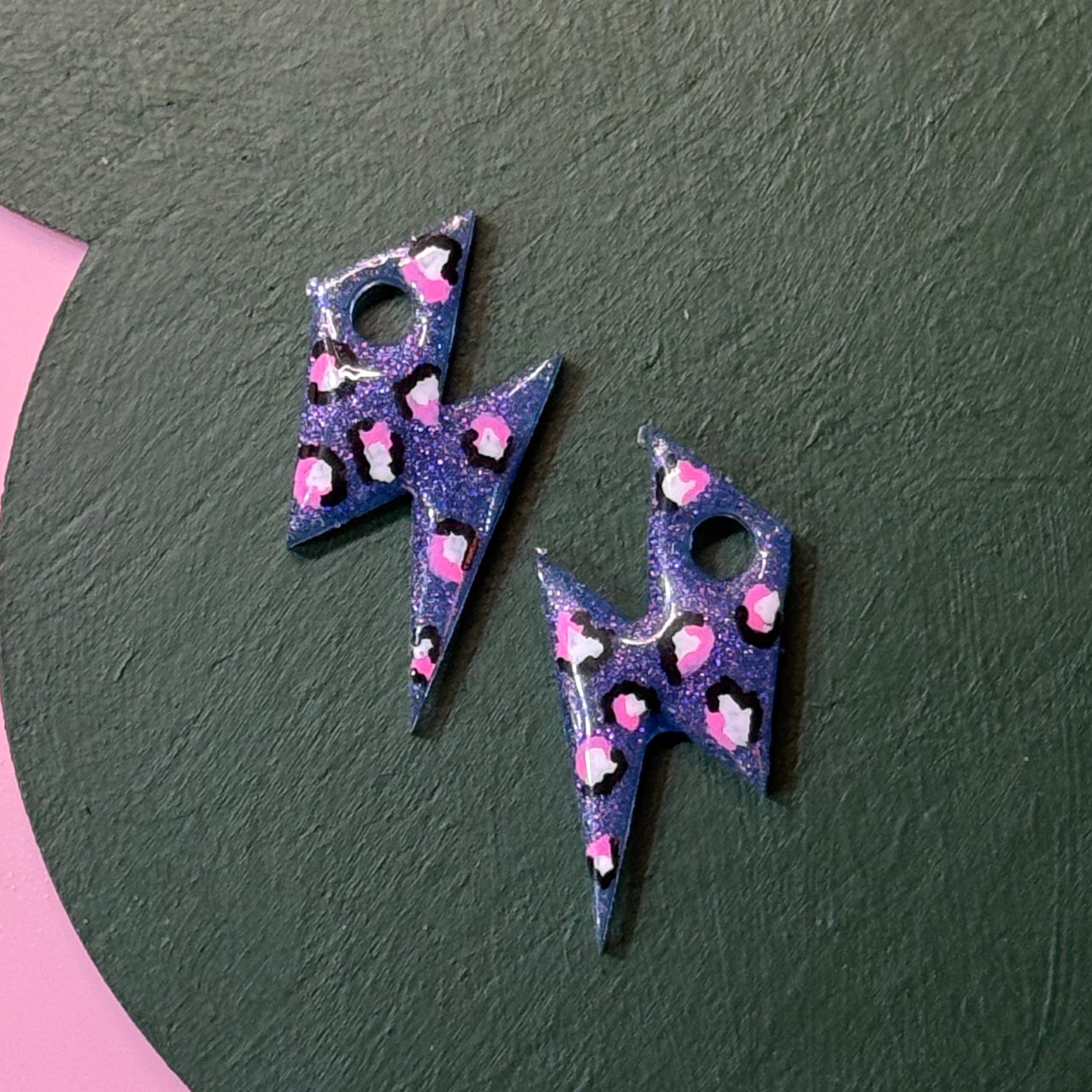 Lightning Bolt Earrings (Medium)