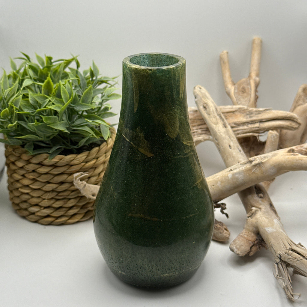 Green and Gold Vase